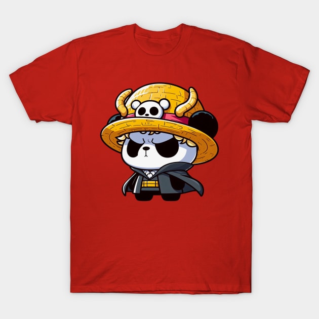 Cute pirate panda T-Shirt by Cute&Brave